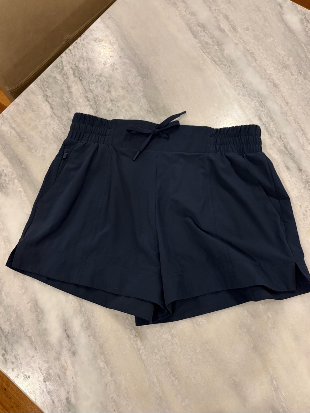 All In Motion Women’s Navy Athletic Shorts, M